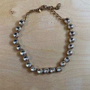 J.Crew Classic Crystal Necklace